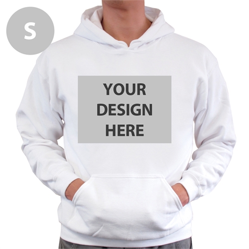 定制化定制化白色套頭連帽外套 (Hoodie)S碼