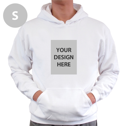 定制照片套白色頭連帽外套 (Hoodie)