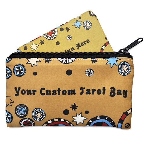 定制打印4x7英寸塔羅包(雙面不同設計)